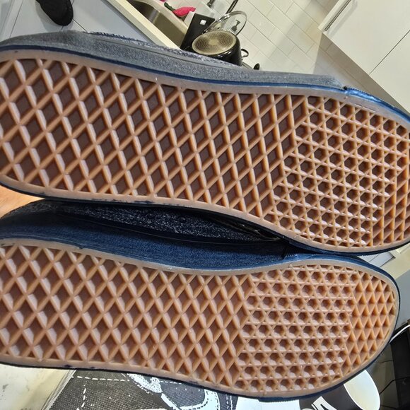 Vans Skate Chukka Low Black / Denim Classic Authentic Shoe Sneaker Mens Size 10 - Picture 8 of 13